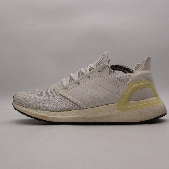 Adidas Ultraboost 20 Triple White Men\'s Size 10.5 Shoes Sneakers EF1042 main image 6